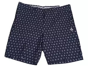 Golfshorts Original Penguin Herren 34 Stretch Wicking schwarz Neu Kostenloser Versand - Bild 1 von 5