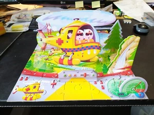 Grafix My First 3d Helicopter Puzzle 45 Pieces And 7 Slots - Picture 1 of 5