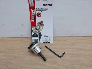 TREND SNAP/MB/35DS  35MM TCT HINGE CUTTER MACHINE BIT WITH DEPTH STOP  - Picture 1 of 1