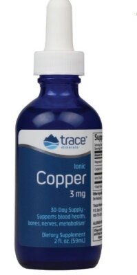 Trace Minerals Liquid Ionic Copper 2 oz Liqui...
