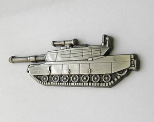 INSIGNIA PIN VEHÍCULO BLINDADO MILITAR TANQUE ABRAMS EJÉRCITO M1 2,25 pulgadas - Imagen 1 de 1