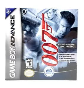 James Bond 007 Everything Or Nothing Gameboy Advance NEW Sealed FREE Shipping - Picture 1 of 6