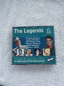 The Legends 6 CD Set Frank Sinatra Elvis Presley Nat King Cole Kenny Rogers - Picture 1 of 1