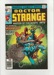 Doctor Strange #23 Marvel Comics 1977 Jim Starlin Knight of Quadriverse 6.0 FINE - Picture 1 of 2
