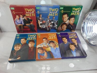 Two and a Half Men DVD Lot Seasons 1-6 - The Charlie Sheen Years MINT CONDITION - Image 1 of 2