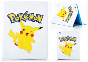 Funda Carcasa Para iPad 2 3 4 Anime Manga Pokemon Happy Pikachu Anime - Imagen 1 de 5