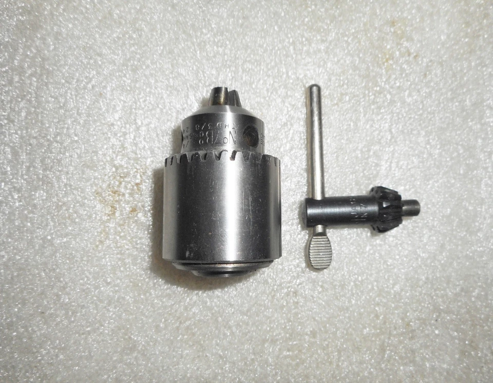 JACOBS 7B DRILL CHUCK, 0-1/4", 3/8X 24 Threaded Mount - Image 1 of 1