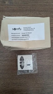9008292 - Somfy - Abdeckplatte Centralis Uno RTS - alpinweiss -- NEU + OVP - Bild 1 von 1