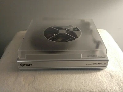 ION Audio Power Play LP USB Powered Convert LP's to MP3's Turntable No USB Cable - Image 1 of 4