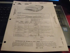 STROMBERG-CARLSON AM AUTOMOBILE RECEIVER MODEL: C.A.R.9 (SAMS PHOTOFACT 455-17) - Picture 1 of 1