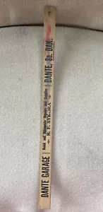 Regla de medidor de gas Ford de madera de colección, garaje Dante, SD So Dakota, Sykora Buick Olds - Imagen 1 de 12