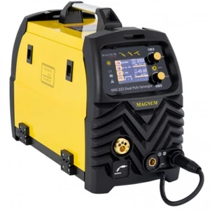 Welding machine LCD DUAL PULSE MIG/MAG/MMA/WIG Lift/MCU/Synergy/CuSi3/VRD MIG 222 - Picture 1 of 7
