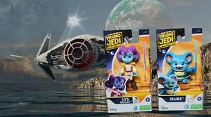 Figura de acción Star Wars Young Jedi Adventures Nubs and LYS 3" Mini Hasbro nueva - Imagen 1 de 5