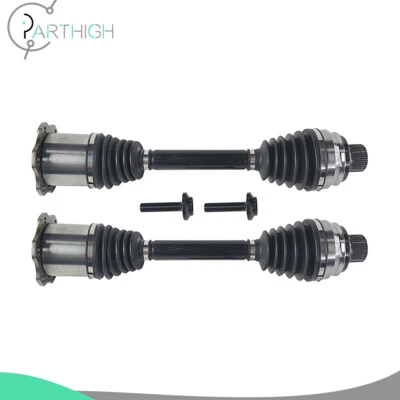 Juego de 2 ejes delanteros CV para Audi A8 Quattro 2011-12 4,2 L A7 Quattro 2016-18 2,0 L Foto 1 de 4