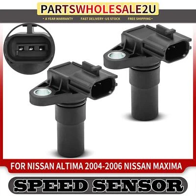 2x Speed Sensor for Nissan Altima 2004-2006 Nissan Maxima 00-04 2.5L 3.0 L3.5L - Image 1 of 4