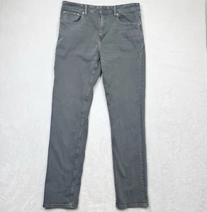 Pantalones de mezclilla American Eagle para hombre 34x34 gris ajustados Easyflex elásticos 2024 AEO informales - Imagen 1 de 11