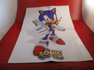 Sonic the Hedgehog and the Secret Rings Nintendo Magazine Wii Promo Poster - Picture 1 of 6