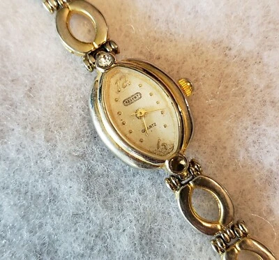 RELOJ PULSERA REGENTE - DORADO - 8" NECESITA BATERÍA Foto 1 de 4