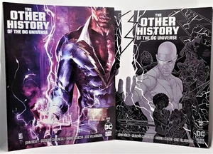Die andere Geschichte des DC-Universums Buch eins veröffentlicht von DC - zwei Cover - GF1 - Bild 1 von 4