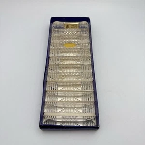 RL Cristal Presse Klarglas Messerauflage Set 12-teiliges Set - Bild 1 von 16