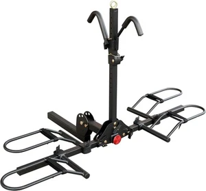 Young 200 lb 2-Bike Rack Hitch Mount 200lbs. Capacity, Black - Picture 1 of 9