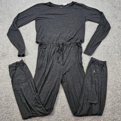 Mono Zyia manga larga ojo de cerradura para mujer talla XS gris cordón bolsillos en la cintura Foto 1 de 4