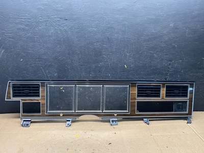 Lincoln Continental Mark VI 1981-1899 velocímetro tablero bisel ventilación aire q2359 DG Foto 1 de 4