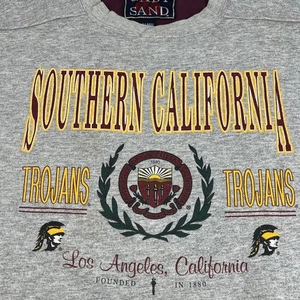 Vintage USC University Southern California Trojaner Sweatshirt Gr. X-Large Galt Sand - Bild 1 von 17