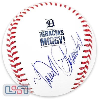 Miguel Cabrera Signed Rawlings ¡Gracias Miggy! Major League Baseball USA SM JSA - Image 1 of 4