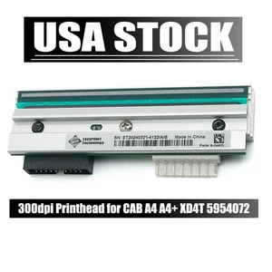 5954072 Printhead For CAB A4+ Thermal Label Printer 300dpi USA STOCK - Picture 1 of 5