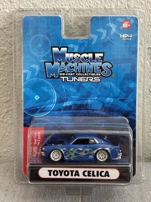 Muscle Machines Tuners TOYOTA CELICA GT Very Rare Release TA22 1:64 First Gen - Image 1 of 3