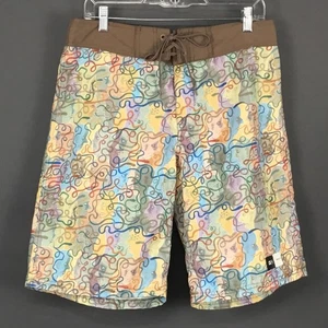 RVCA Shorts Herren 33 Multicolor Ed Templeton ANP Boardshorts Badehose Art - Bild 1 von 12