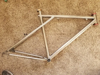 18" GT Xizang Titanium Mountain Bike Frame 26" - Image 1 of 4