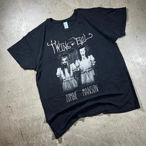 Twins of Evil Rob Zombie Marilyn Manson XL Black Shirt - Picture 1 of 6