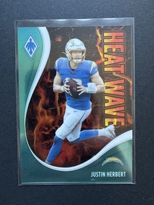 Panini Phoenix 2021 Justin Herbert Los Angeles Chargers Heat Wave Teal /149 - Bild 1 von 3