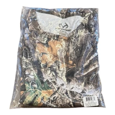 Realtree Men’s Performance Baselayer Thermal Long Sleeve Top – New! Various Sz's - Image 1 of 4