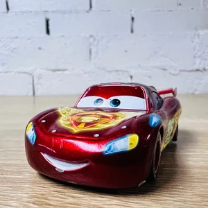 Lightning McQueen WGP Neon Racers Disney Pixar Diecast Metal Cars 2 1:55 - Picture 1 of 12