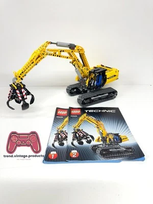 LEGO 42006 TECHNIC: Excavator Bagger Raupenbagger Vollständig Anleitung Teile - Bild 1 von 4