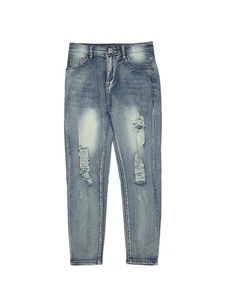 Shein Girls Blue Jeans 9 - Picture 1 of 2
