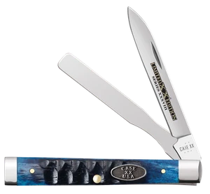 Case xx Knife Baby Doc Limited Edition Gator Ocean Blue Bone 53986 Pocket Knives - Imagen 1 de 3