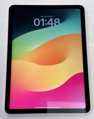 Apple iPad Air 5th Gen. M1 (A2588) - 64GB Wi-Fi 10.9” - Pink WITH APPLE WARRANTY - Image 1 of 4