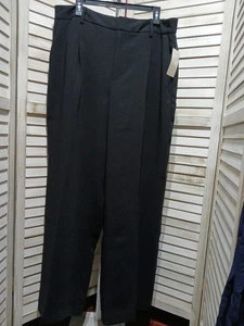 A New Day Damen Hose Größe 16 lang schwarz elegant weites Bein Stretch Taschen  - Bild 1 von 15