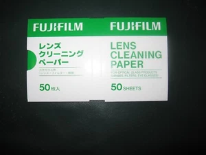 Brand New Fujifilm Lens Cleaning Paper Wipe Tissue *USA Ship* - Picture 1 of 2