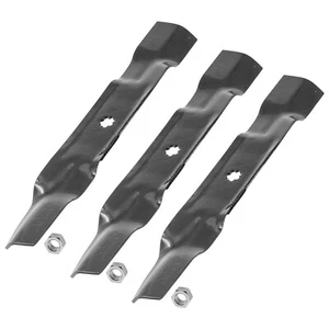 Caltric Deck Blade w/Nut For John Deere LA155 LA165 S140 S160 S170 48" Tractor - Picture 1 of 7