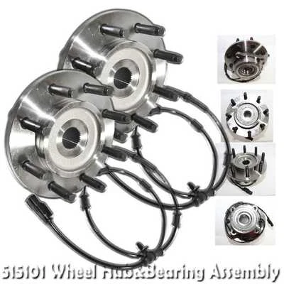 1 par de bujes y cojinetes de rueda delanteros para Dodge RAM 1500 2500 3500 06-08 4x4 515101 Foto 1 de 4