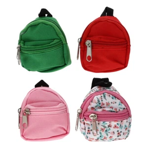 4 Pcs Doll Accessories Child Baby Toy Backpack Mini Toys for Girls - Picture 1 of 12
