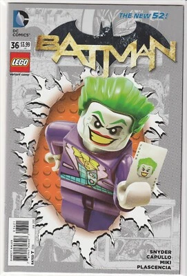 BATMAN #36 (2011) LEGO JOKER VARIANT ~ SNYDER / CAPULLO ~ UNREAD NM - Image 1 of 3