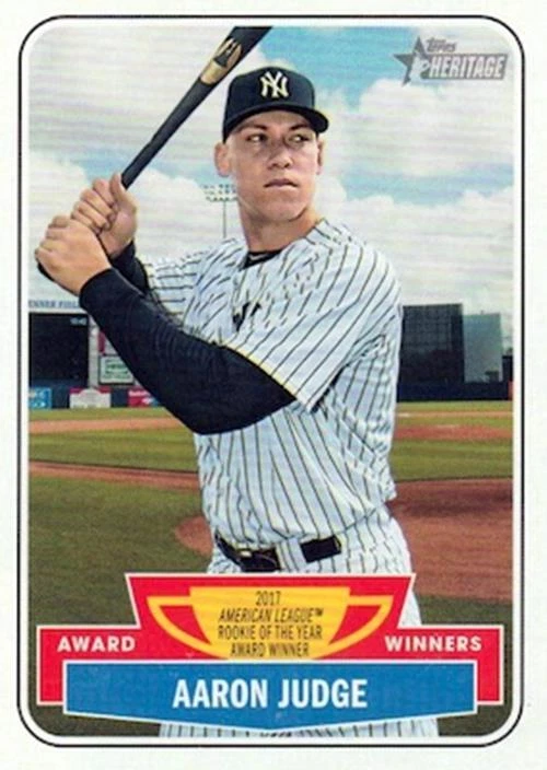 2018 Topps Heritage High Number Award Winners Inserts - Complete Your Set! - Image 1 of 1