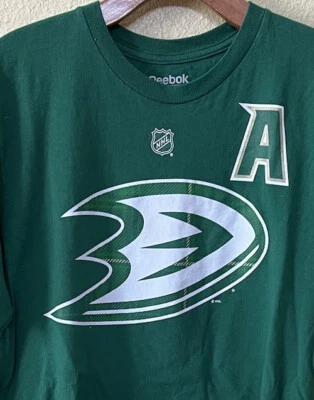 Camiseta para hombre Anaheim Ducks Corey Perry #10 verde St Patrick’s McPerry talla M Foto 1 de 4