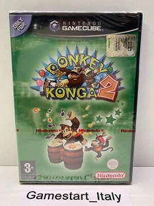 DONKEY KONGA 2 - NINTENDO GAMECUBE - NUOVO SIGILLATO PAL VERSION NEW SEALED - Picture 1 of 8